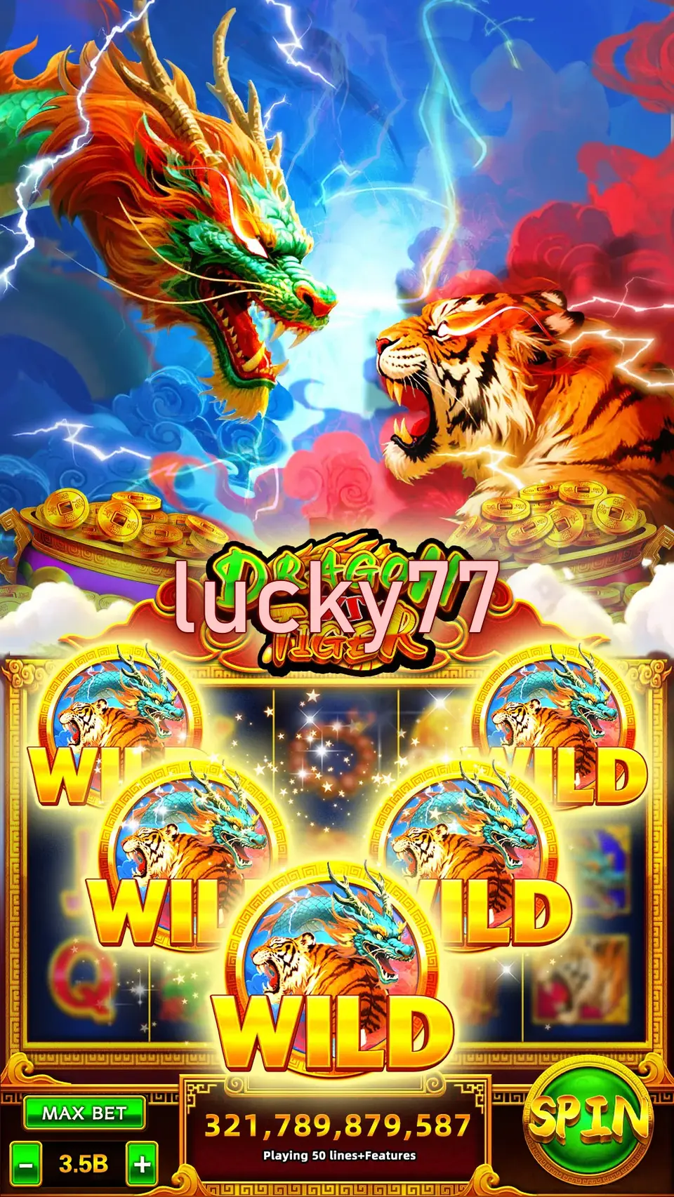 Tangkapan Layar lucky77
